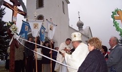 Posvjaščnja chresta v Rokytivcjach