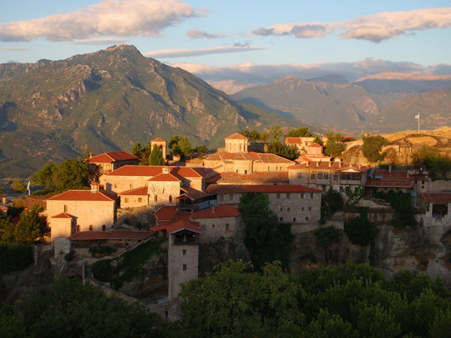 Manastirea " Schimbarea la fata "  -  Marea Meteora
