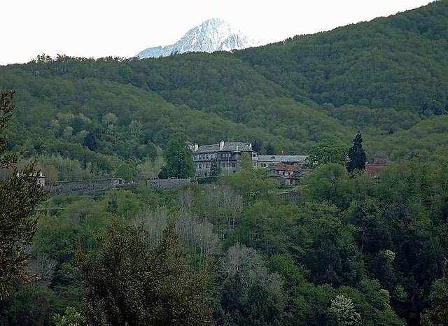 Ι. Μονή Φιλοθέου και Άθως - Philotheou H. Monastery and Mt. Athos