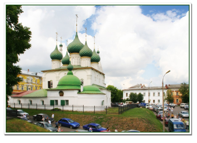 Jaroslavl, cerkov Spasa-na-gorodu, 1672