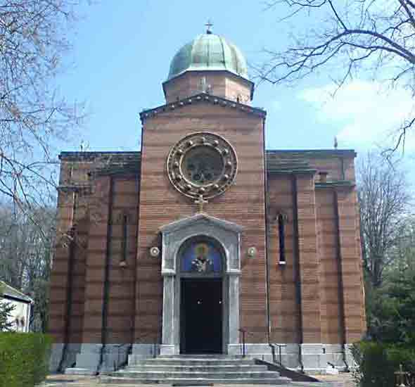 Crkva sv. Nikole na Novom groblju u Beogradu.