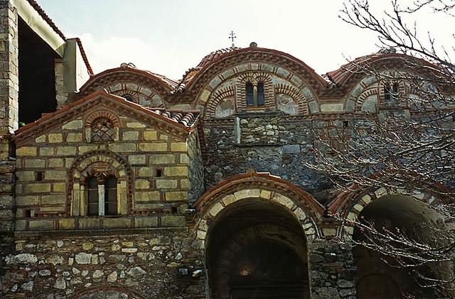 Ο μητροπολιτικός ναός του Μυστρά - St. Demetrios' cathedral at Mystras