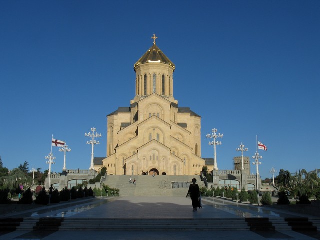 Tsminda Sameba / Holy Trinity Cathedral in Tbilisi