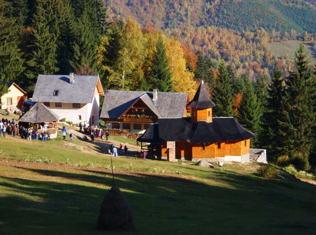 Hram la Schitul de la Coltul Chiliilor, Zarnesti- Brasov