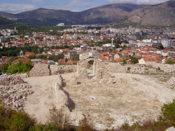 rosmarinus 
Mostar,the ruins of Cathedral Church/Мостар, рушевине Саборне цркве 
2008-10-04 06:22:41