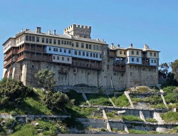 thiv_col_Athos 
Ιερά Μονή Σταυρονικήτα - Stavroniketa Holy Monastery 
2008-10-29 21:53:10
