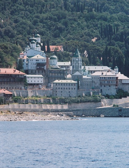 Athos - monaster św.Pantelejmona (3)