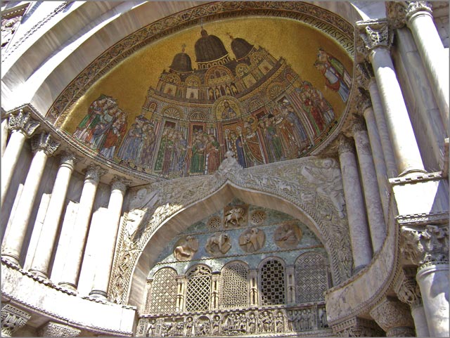 Basilica San Marco Venetia - Intrarea ortodoxa