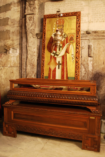 Reliquary of St. Gregorios Kallides