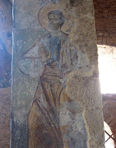 old frescos of Mystras