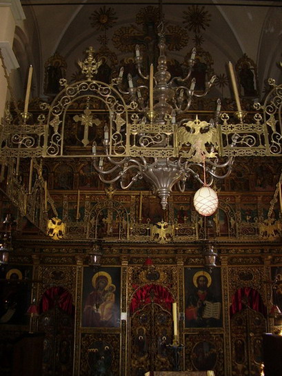 Манастир Савина,иконостас велике цркве