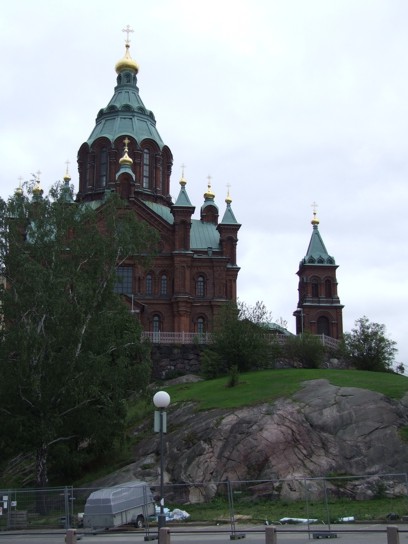The Dormition of Holy Virgin Mary Cathedral in Helsinki