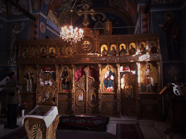 Иконостас, манастир Ђипша