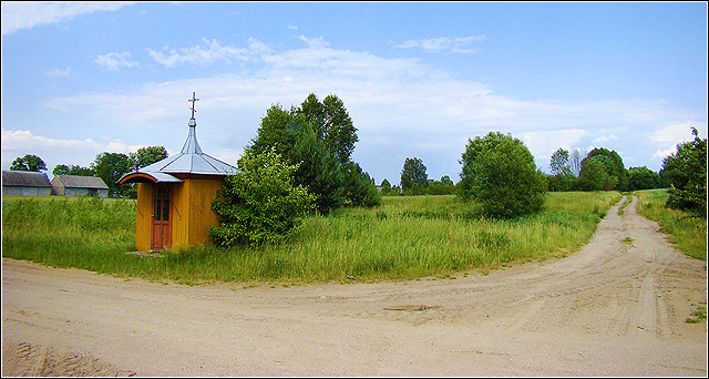 Kapliczka. Trześcianka - woj. podlaskie