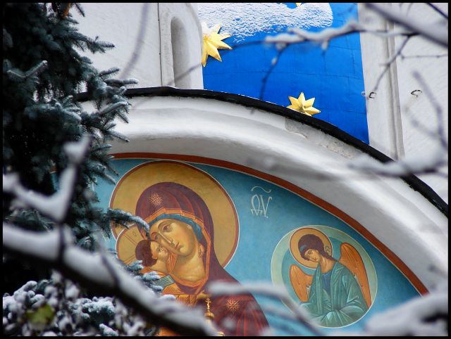 zima w Siergijew Posad
