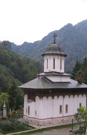 Vechea biserica a manastirii Turnu, Jud. Valcea
