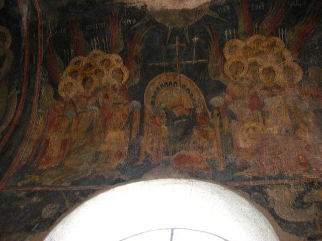 Mystras, frescos