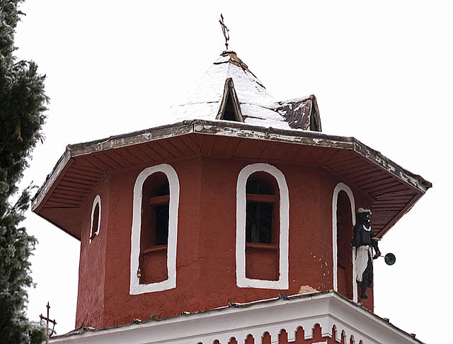 Χιόνια στην Ι. Μονή Ιβήρων - Snow at Iveron H. Monastery