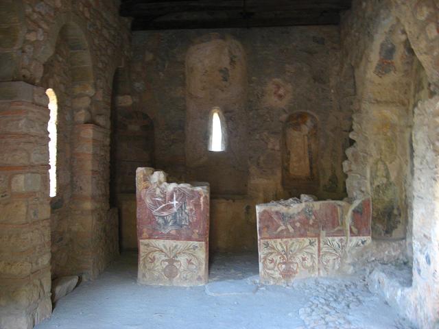 In one of old Mystras churches