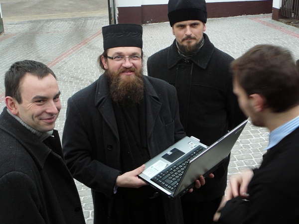 zakonnik w monasterze św. Onufrego w Jabłecznej :)