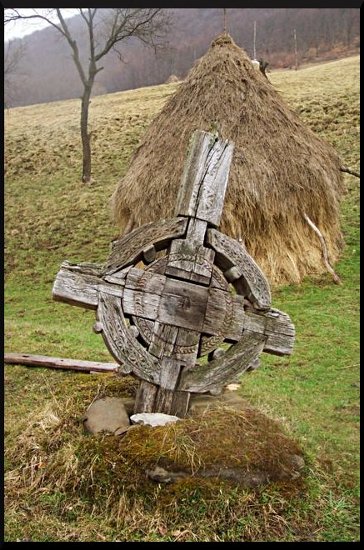 Old Cross in Apuseni Mountains