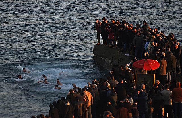 Θεοφάνεια στην Ι. Μονή Ιβήρων - Epiphany at Iveron H. Monastery