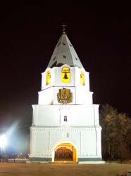 artsfer 
Спасская башня Сызранского кремля в новогоднюю ночь 
2009-01-02 20:47:58