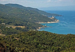 thiv_col_Athos 
Στη ΒΑ πλευρά του Αγίου Όρους - At the NE Athonite coast 
2009-01-08 13:04:18