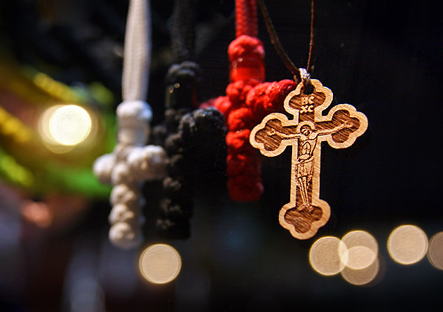 Details from the church shop