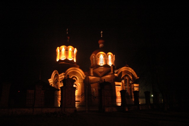 St. Nicolai's church ilumination