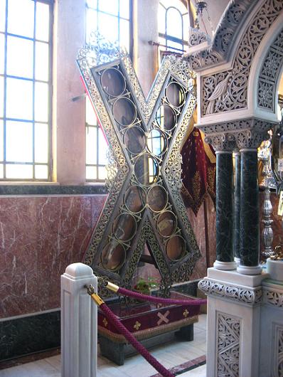 Cross of St.Andrew in Patras