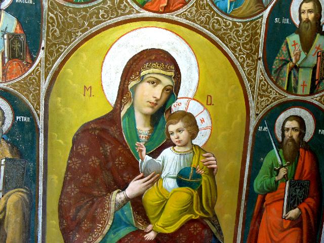 Maica Domnului cu pruncul Iisus