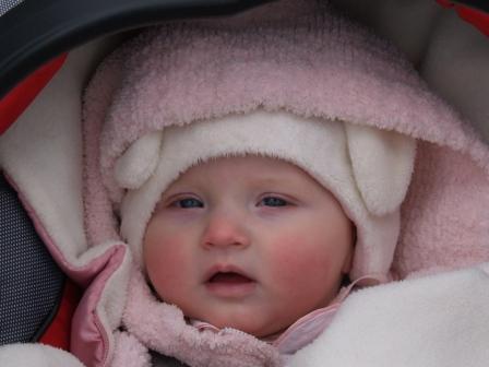 A newly baptised Orthodox, on a very cold Colorado day
