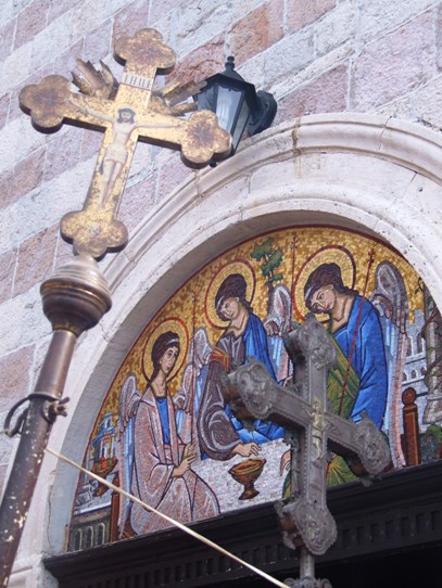 Детаљ с литије, Недеља Православља у Будви, 2009.г. 