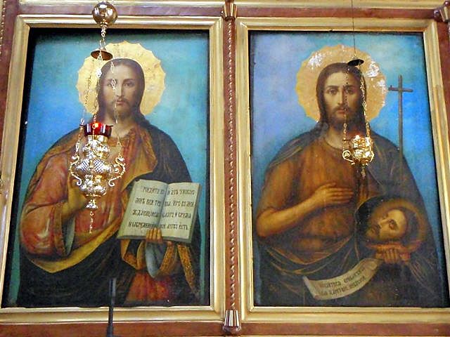 Иисус Христос и свети Иоан Кръстител