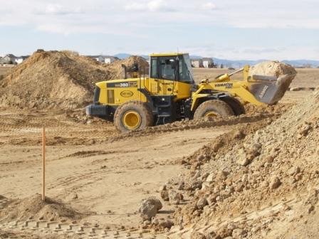 After a blessing construction begins on St Luke AOC
