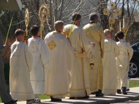 Palm Sunday Procession