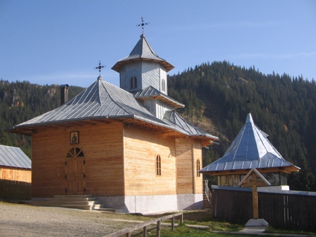 Biserica noua a Manastirii Rarau