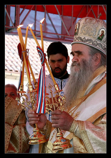 Holy  Liturgy  -  Света Литургија на Благовести у Ћелијама 