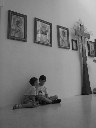 in the church