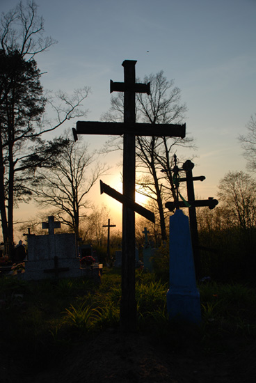 Cmentarz w Łosince, podlaskie, gmina Narew