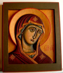Alexsi 
An icon written by carving and painting 
2009-04-29 16:56:03