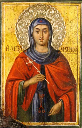 IKONE ( Praznik -  Sveta Matrona )