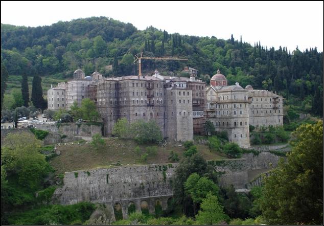 Славянобългарски "Св. Георги Зограф" в Света Гора (Атон)