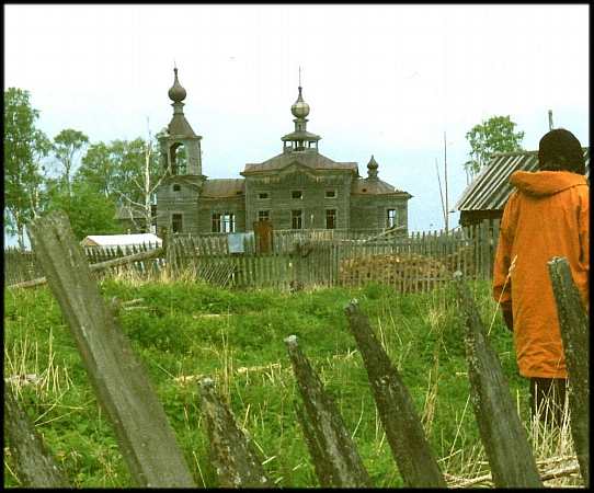 Weathered by seventy years of Soviet atheism.