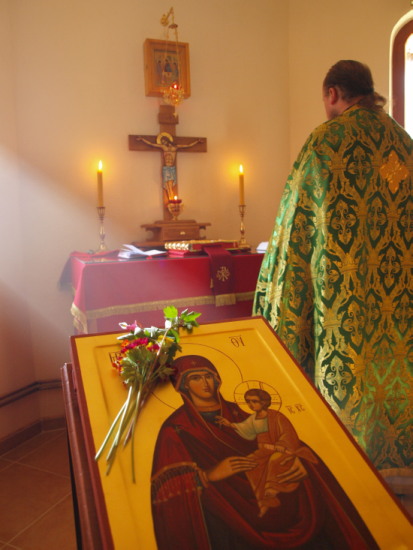 Цвијетна Недјеља у манастиру Трескавац