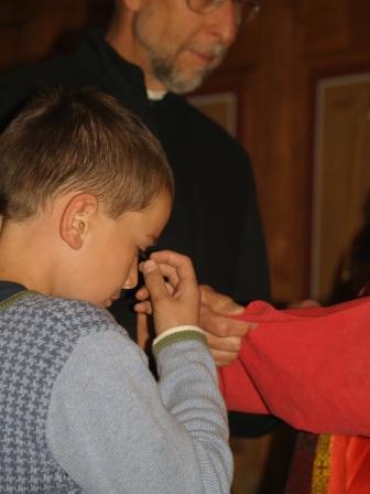 David before the Body and Blood of Christ