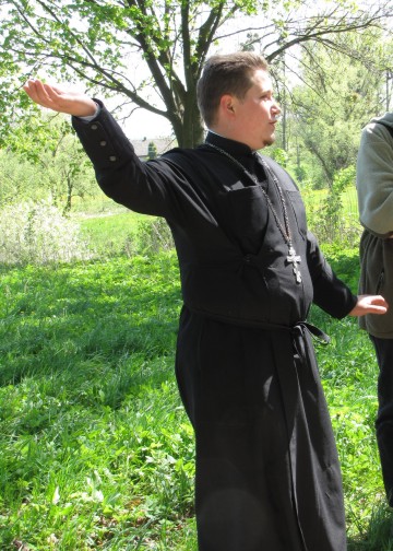 proboszcz z Bończy na Działach 
