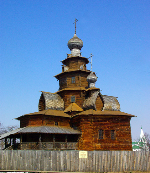 Wooden Church form the past of Vladimir Region
