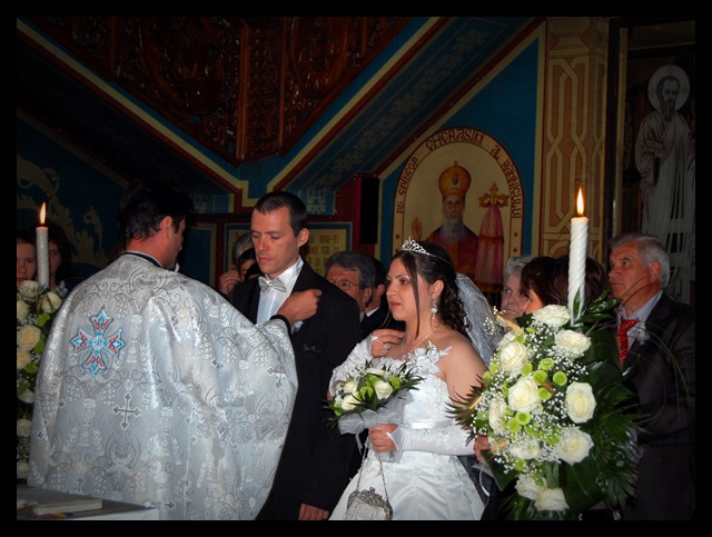 In Church, at my wedding- The 26th of April